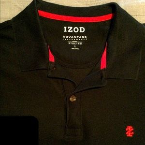 Izod Advantage Performance Stretch Polo- Large